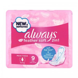 ALWASY FEATHER SOFT MAXI TICK LONG 9`S